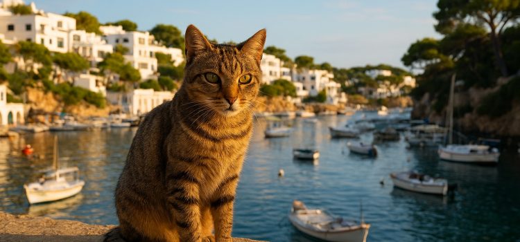Cala d’Or – Mallorcas goldene Bucht zwischen Trubel und Idylle Teil 2 Katze in cala dor